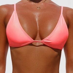 NWT XL minimale animale made in Los Angeles bikini top triangle top